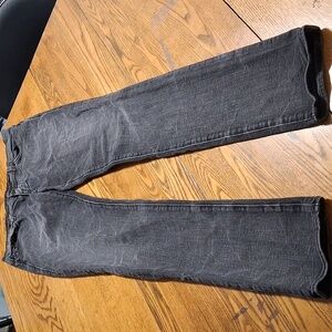 ROCK & REPUBLIC Jeans Womens 30 X 33.5 BLACK FADED Preowned Used Denim